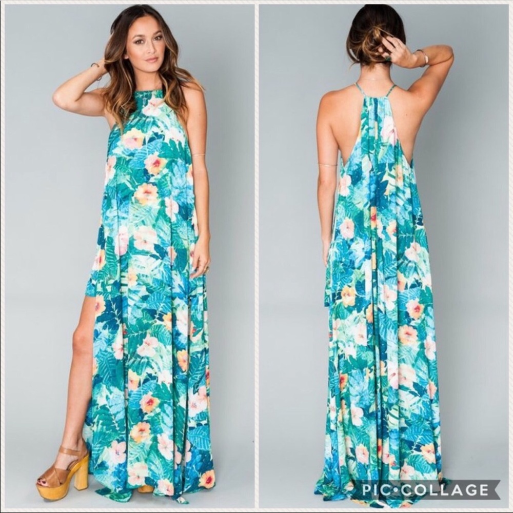 Show Me Your Mumu Bronte Maxi Dress North Shore